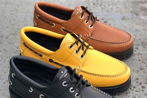 louis vuitton boat shoes for men